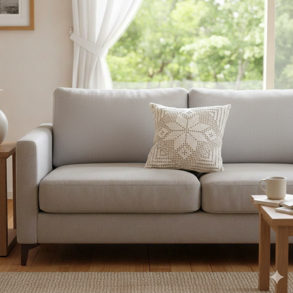 Crochet Accent Pillow