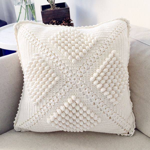 Crochet Accent Pillow
