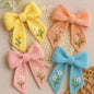Crochet Bow Clips