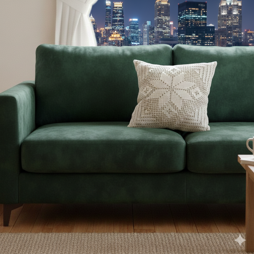 Crochet Accent Pillow