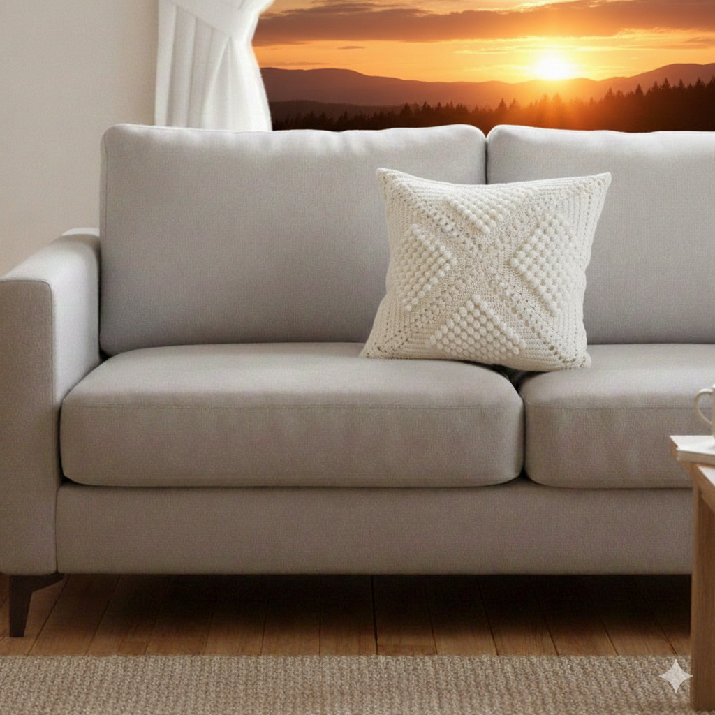 Crochet Accent Pillow