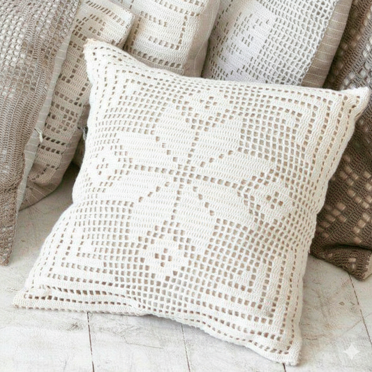 Crochet Accent Pillow